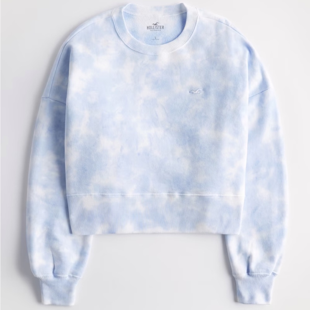 Soft Hollister tie-dye sweater